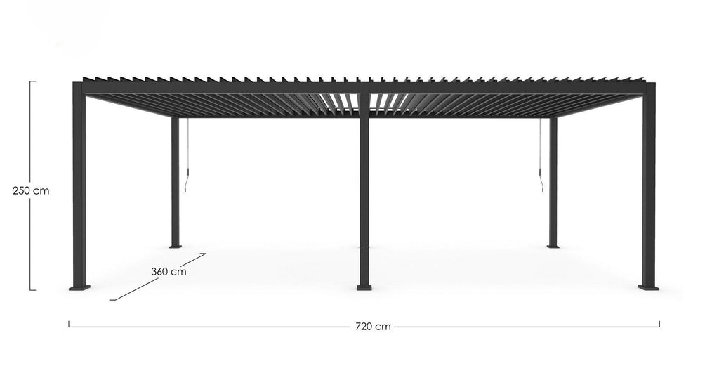 PERGOLA OCEAN ALLUMINIO BIOCLIMATICA - BIZZOTTO