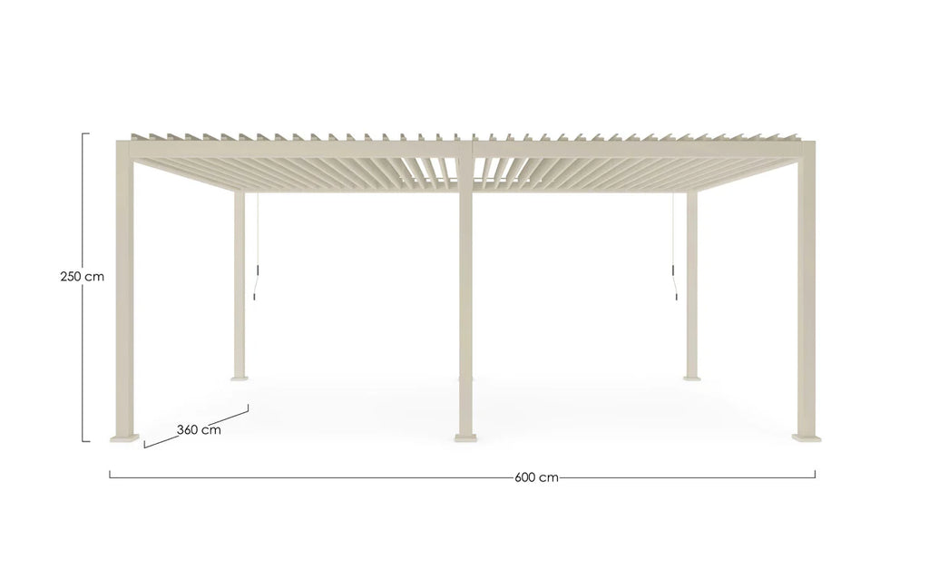PERGOLA OCEAN ALLUMINIO BIOCLIMATICA - BIZZOTTO