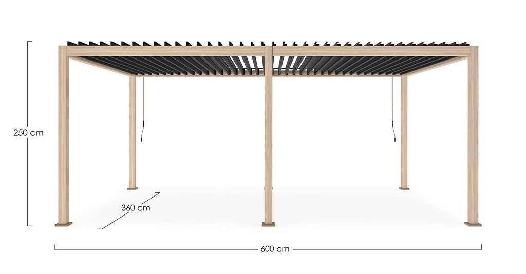 PERGOLA OCEAN ALLUMINIO BIOCLIMATICA - BIZZOTTO