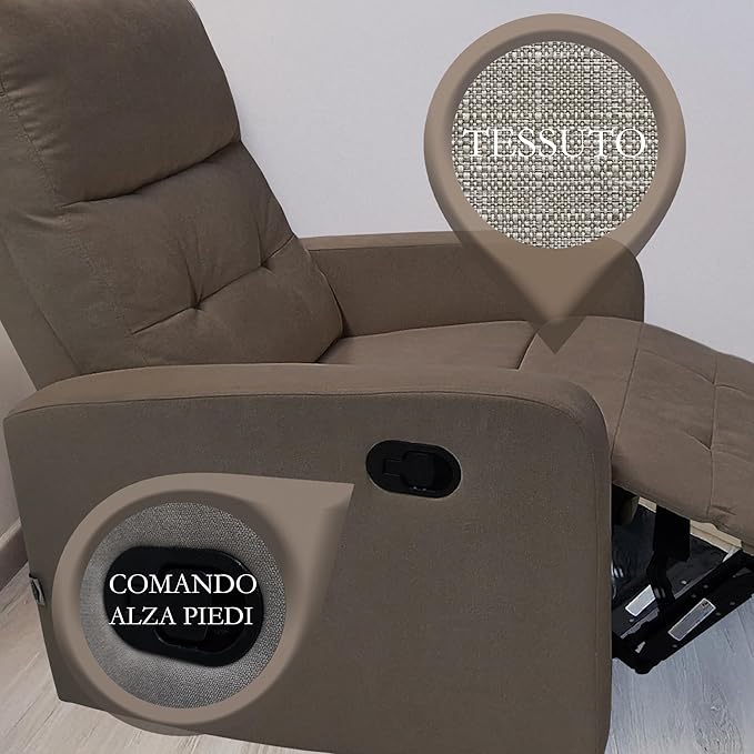 POLTRONA RECLINABILE ASTRID