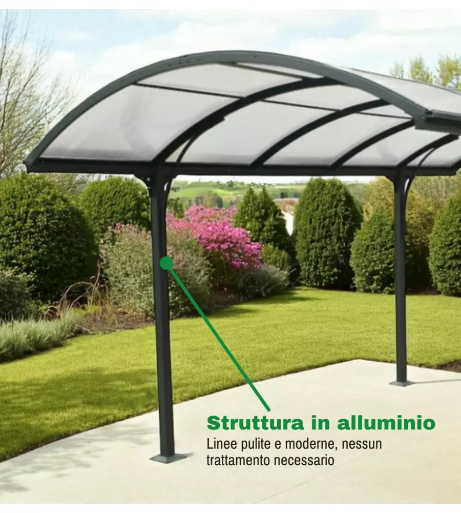 PENSILINA CARPORT - TETTOIA ARCO