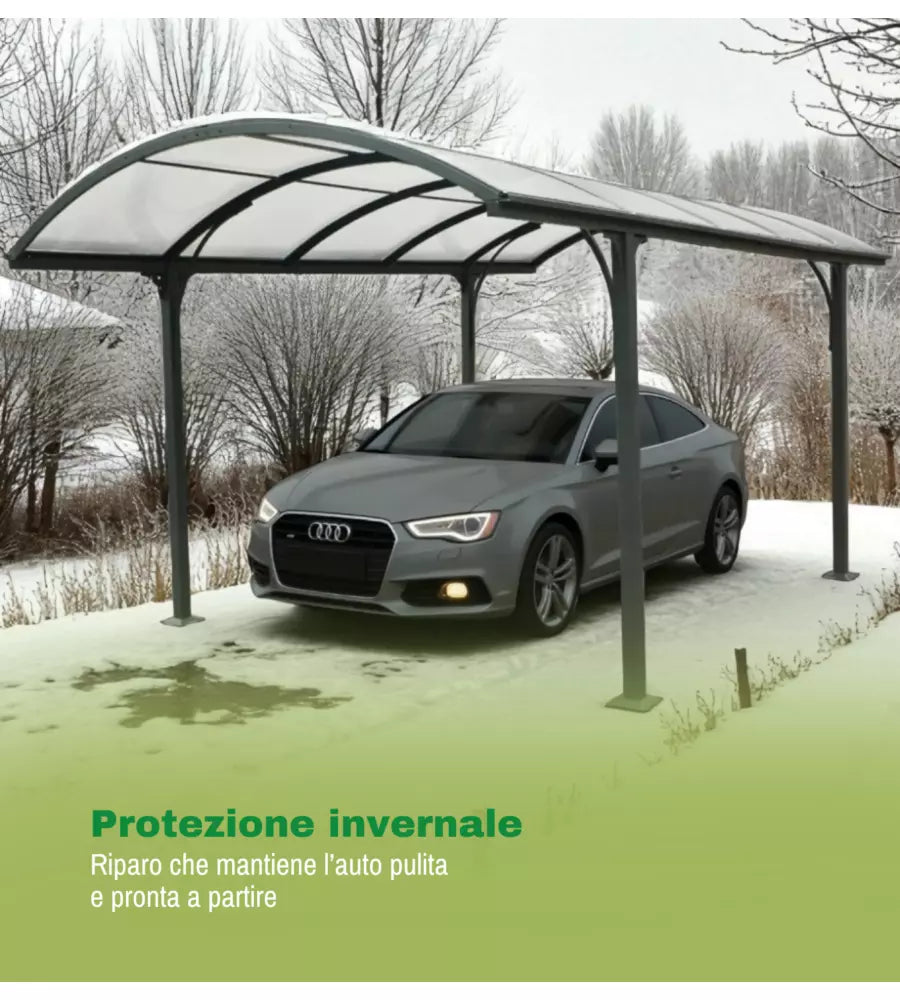 PENSILINA CARPORT - TETTOIA ARCO
