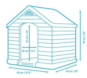 CUCCIA KETER - DOG HOUSE